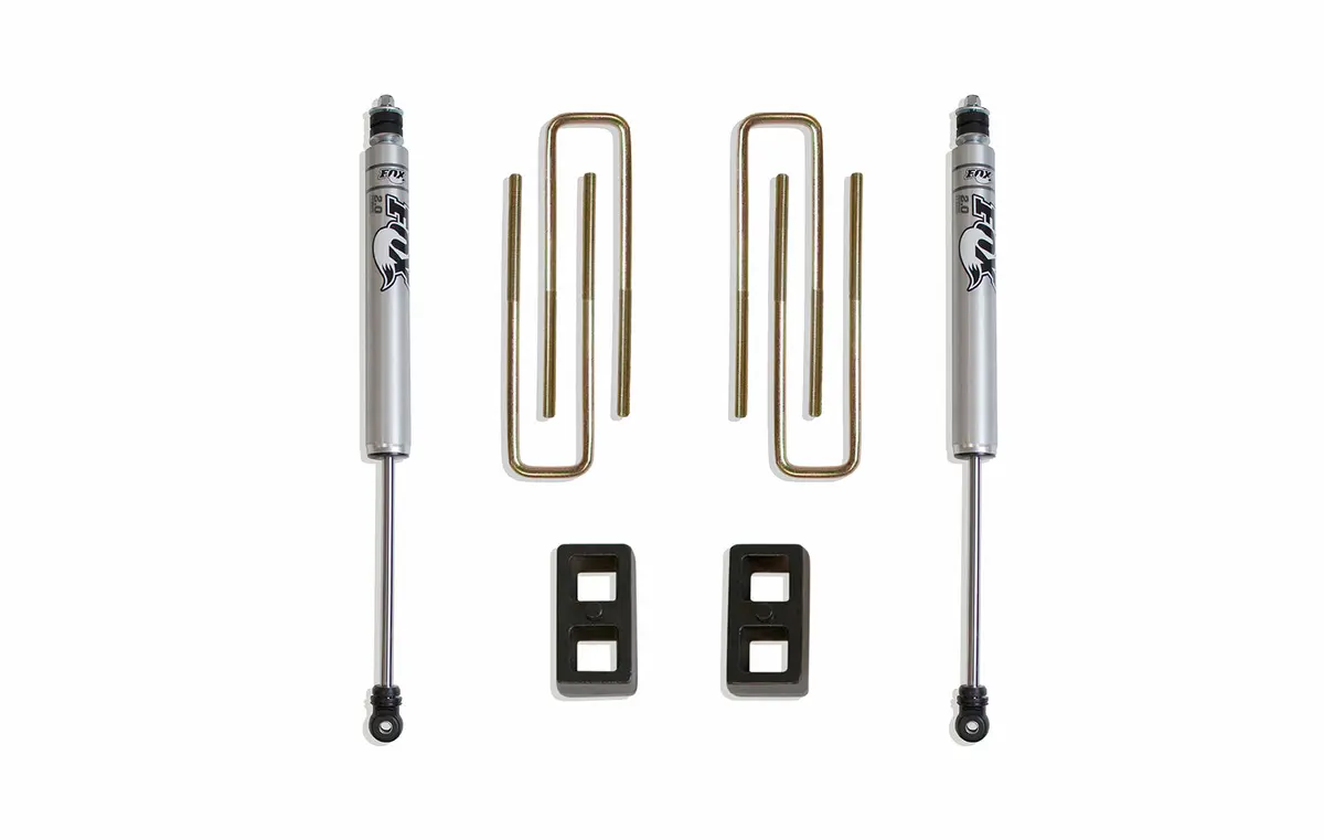 2" Rear Lift Box Kit W/ Fox Shocks 1