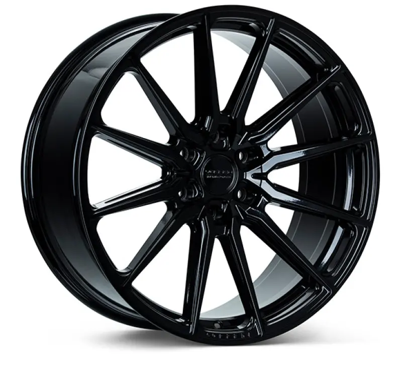Vossen Hf6-1 24X10 / 6X135 / Et25 / Deep Face / 87.1 - Gloss Black Wheel 1