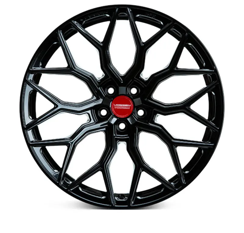 Vossen Hf-2 21X12 / 5X120 / Et52 / Deep Face / 66.9 - Gloss Black Wheel 1