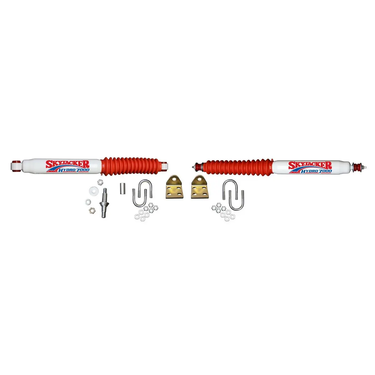 Steering Stabilizer Dual Kit 97-06 Jeep Wrangler 97-06 Jeep Tj Skyjacker 1