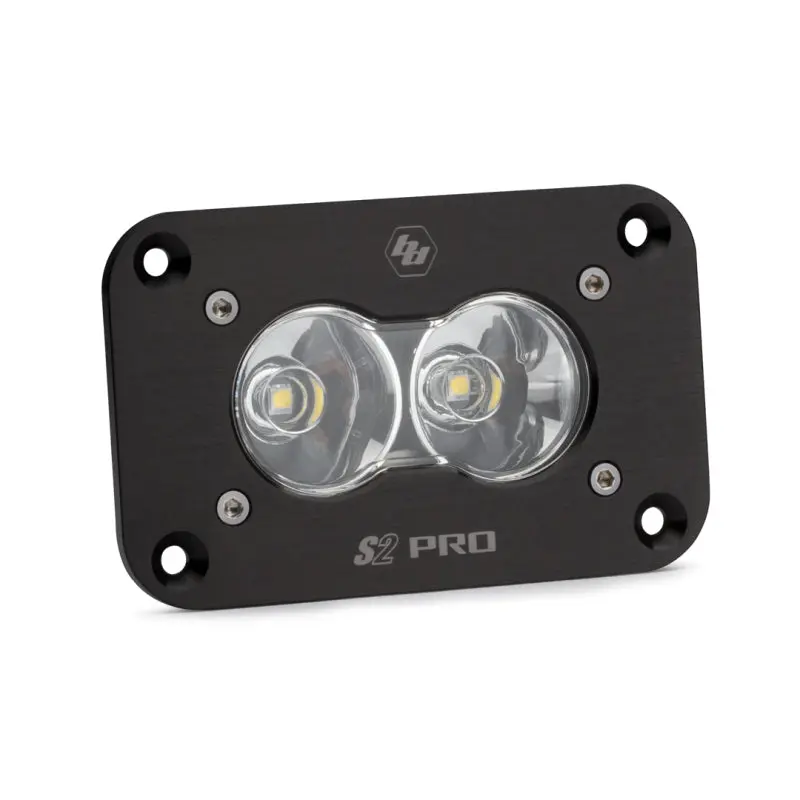 Baja Designs S2 Sport Flush Mount Work/Scene Pattern Led Work Light - Clear 1