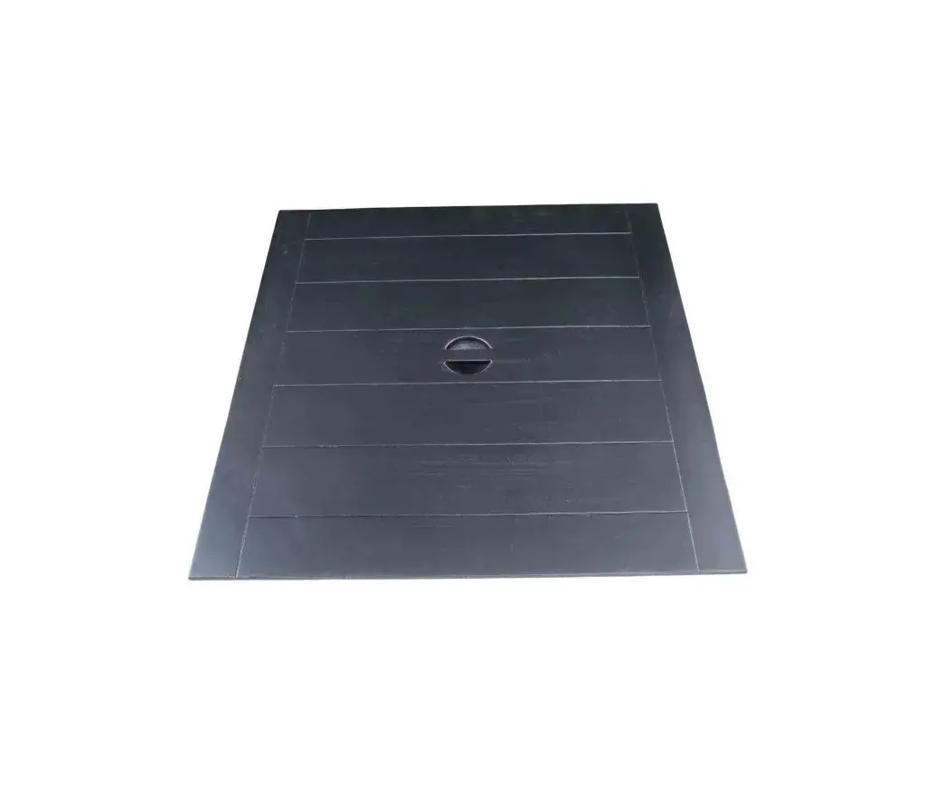 Monaco Square Outdoor Fire Pit Cover 1