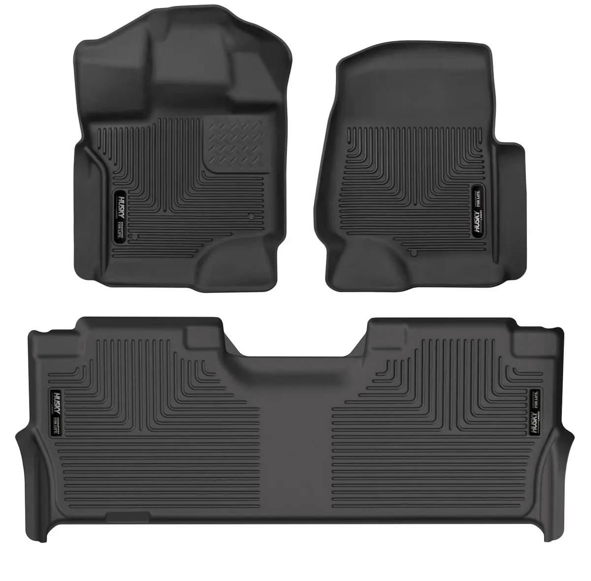 X-Act Contour - Front & 2Nd Seat Floor Liners 1