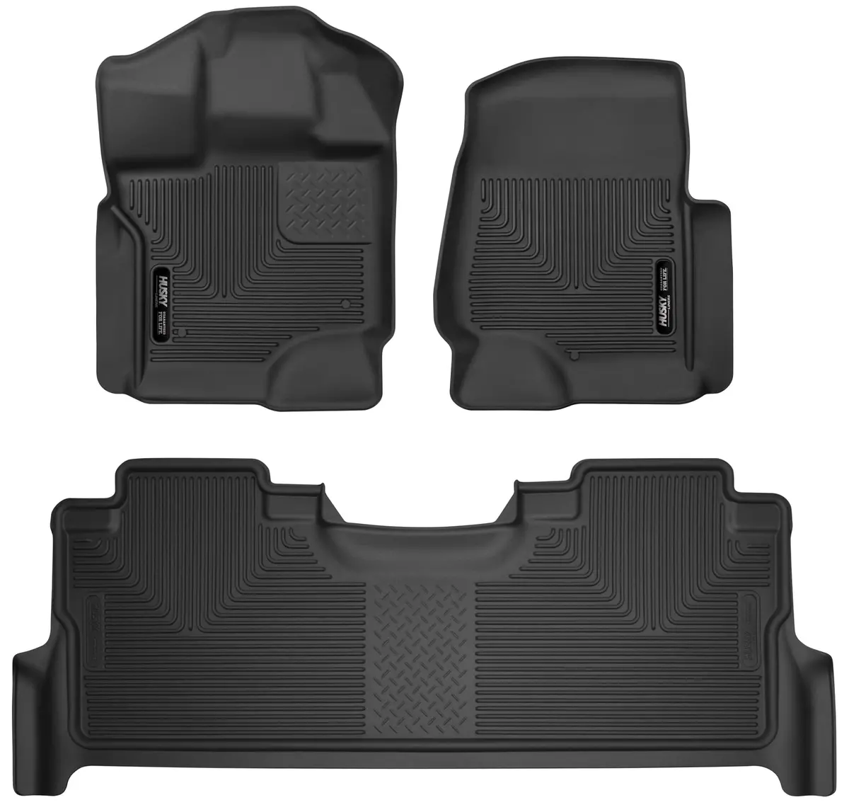 X-Act Contour - Front & 2Nd Seat Floor Liners 1