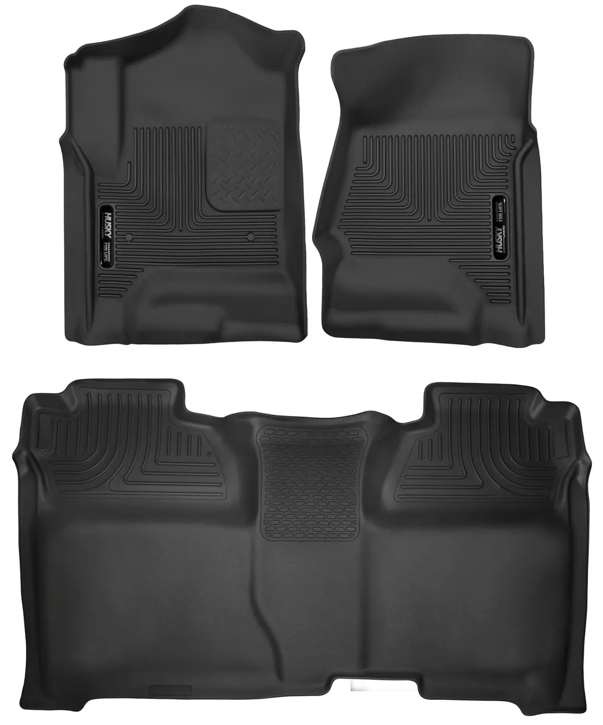 X-Act Contour - Front & 2Nd Seat Floor Liners 1