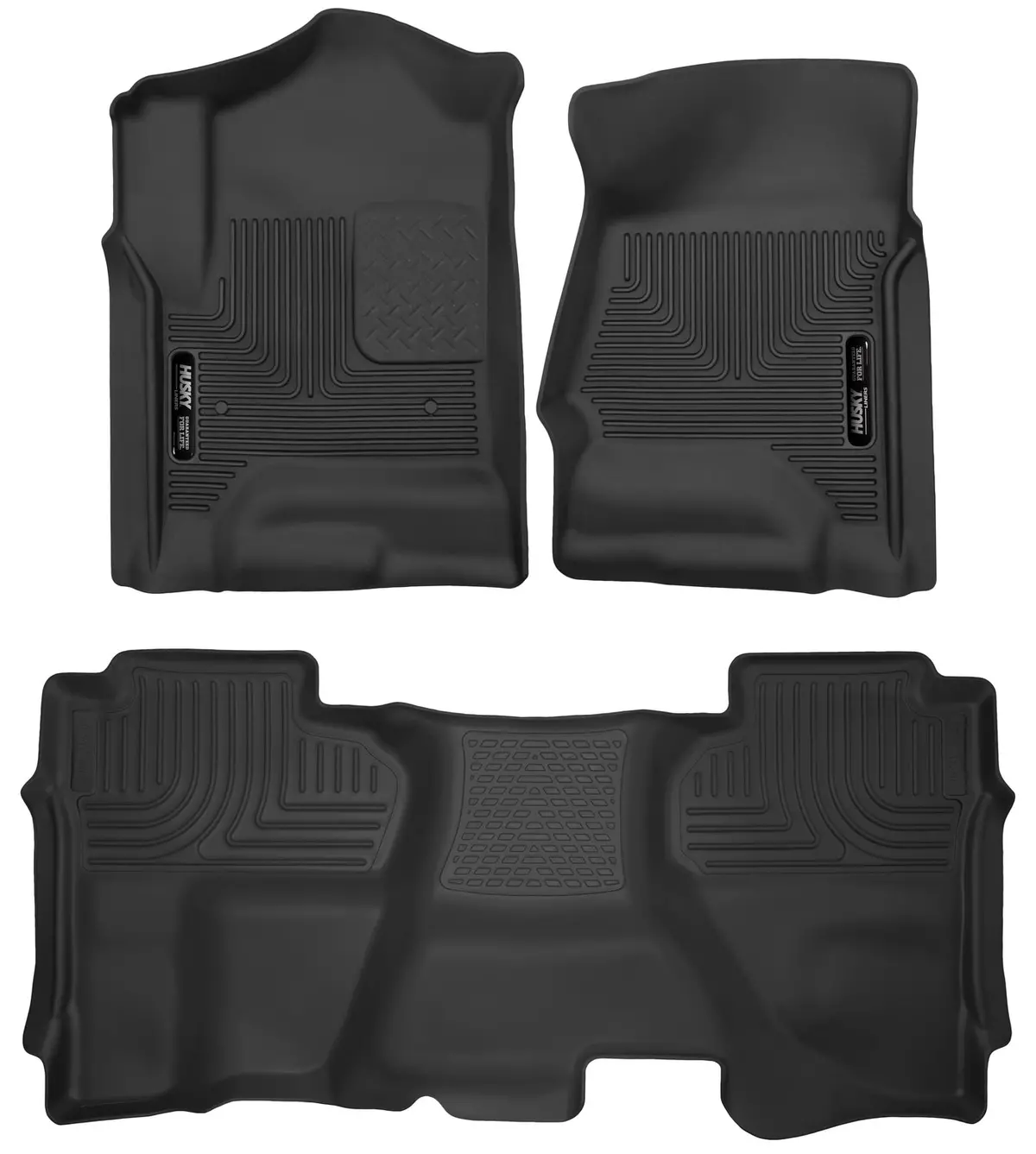 X-Act Contour - Front & 2Nd Seat Floor Liners 1