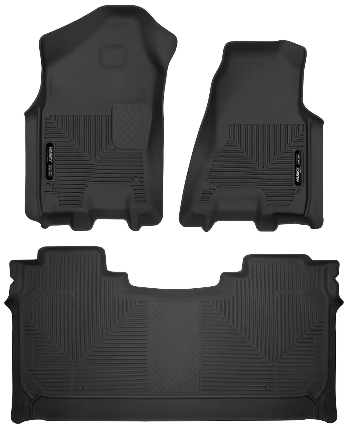X-Act Contour - Front & 2Nd Seat Floor Liners 1