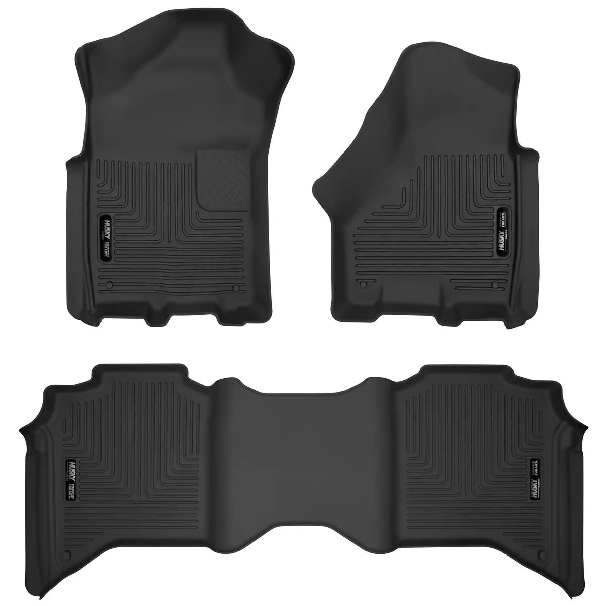 X-Act Contour - Front & 2Nd Seat Floor Liners 1