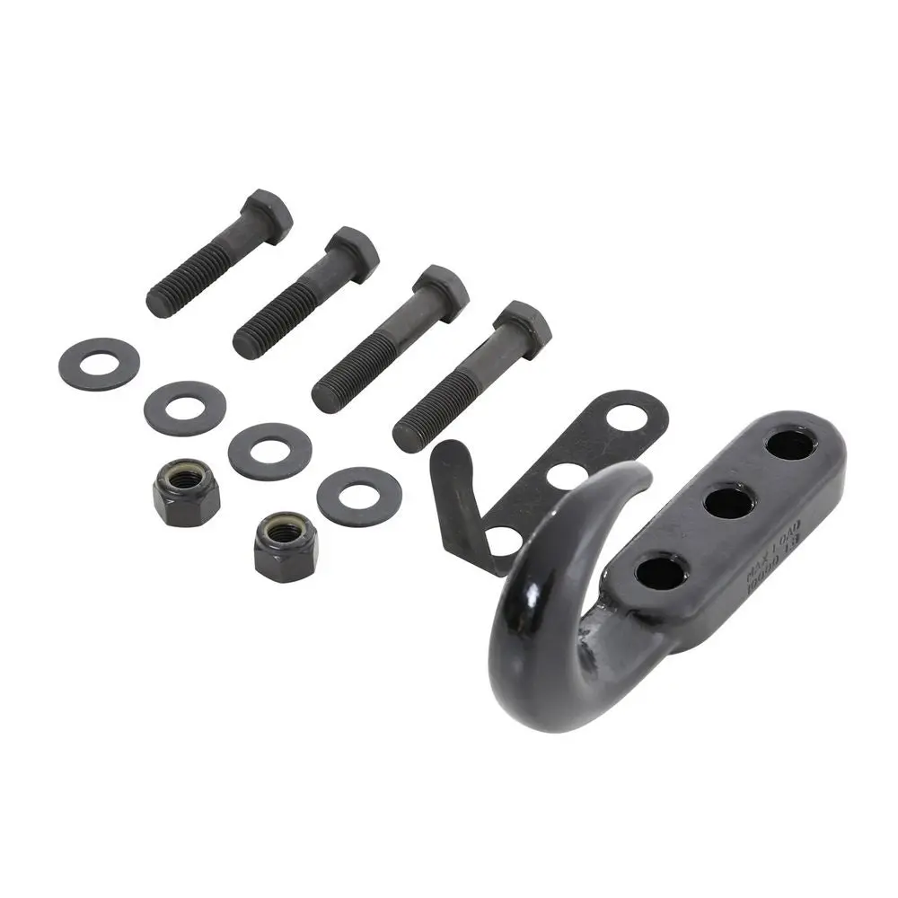 Smittybilt Tow Hook Kit - Black 7605 1