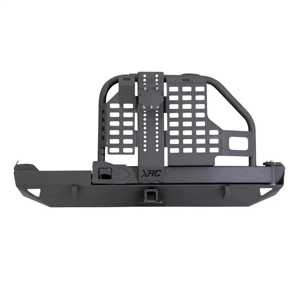Smittybilt Xrc Rear Bumper W/Hitch & Tire Carrier - Black Textured 76851 1