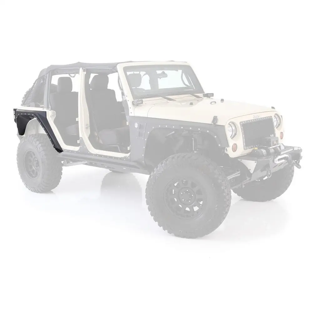 Xrc Rear Armor Corner Guards - Textured Black (07-18 Jku) 1