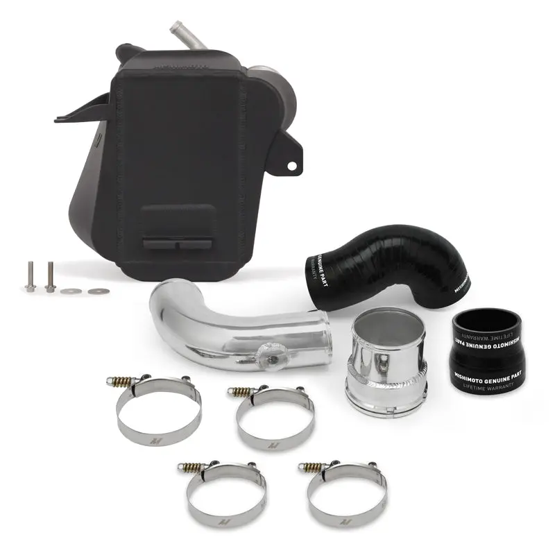 Mishimoto 2017+ Ford 6.7L Powerstroke Air-To-Water Intercooler - Micro-Wrinkle Black 1