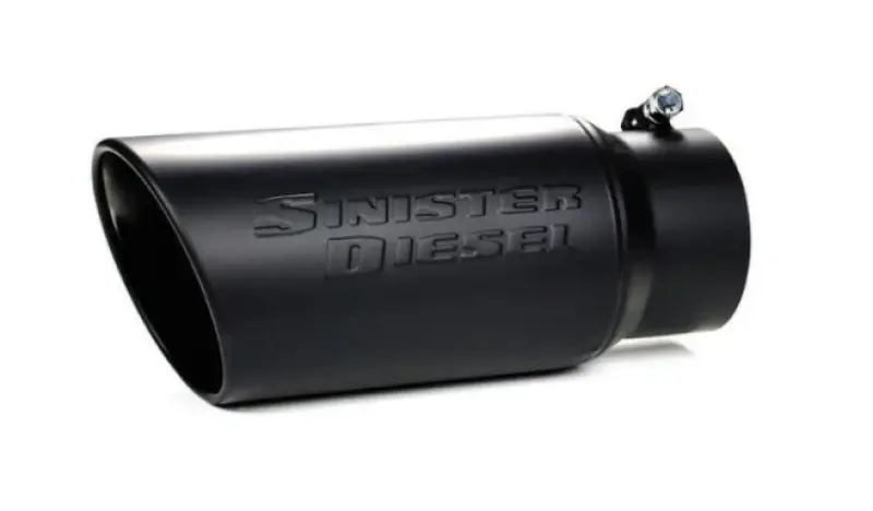 Sinister Diesel Black Ceramic Coated Stainless Steel Exhaust Tip (4In To 6In) 1