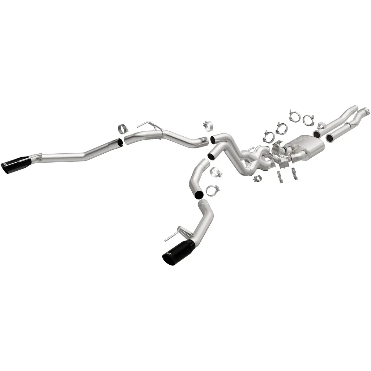 Magnaflow Competition Series Black Chrome Tips Cat-Back System 1