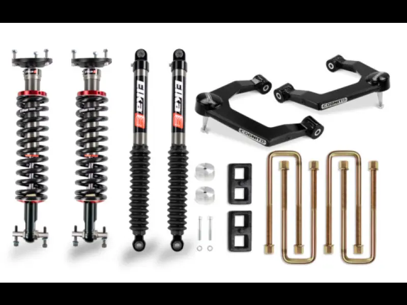 Cognito 19-24 Chevy/Gmc Silv/Sierra 1500 2Wd/4Wd 3In Perf Leveling Lift Kit W/ Elka 2.0 Ifp Shocks 1