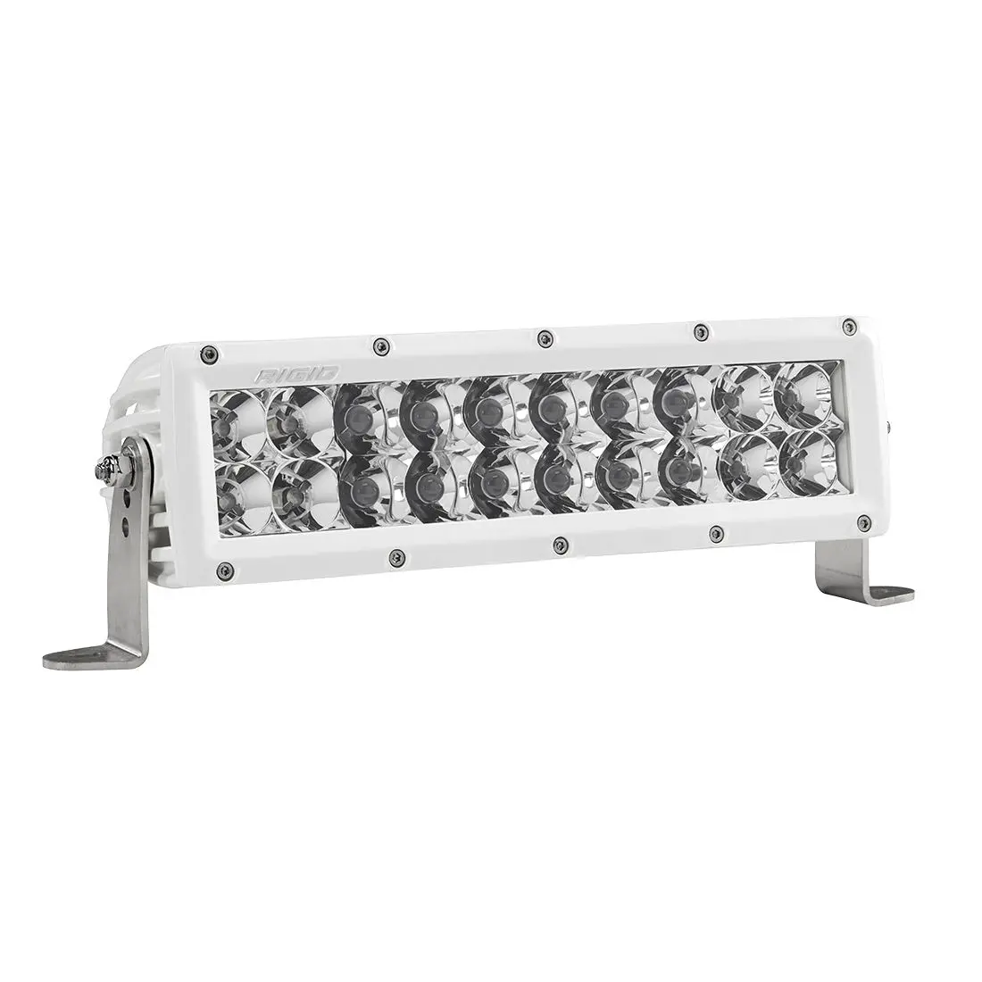 10 Inch Spot/Flood Combo Light White Housing E-Series Pro Rigid Industries 1