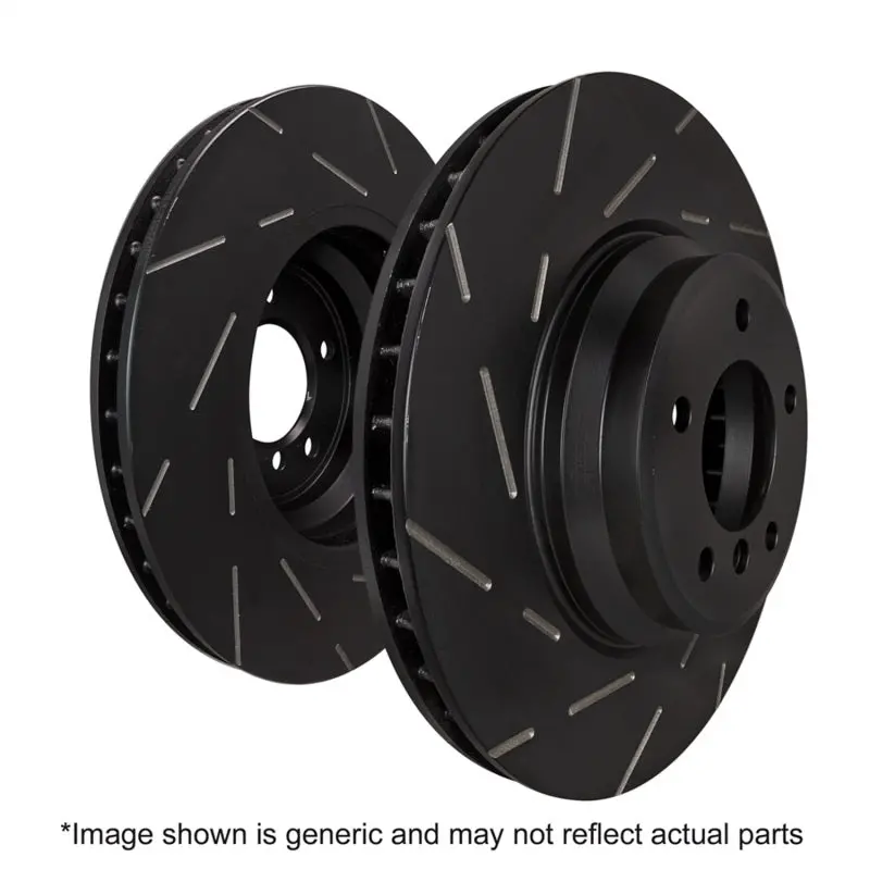 Ebc 2021+ Ford Bronco / 19-23 Ford Ranger 2Wd 2.3T (Gas) Usr Slotted Rear Rotors 1