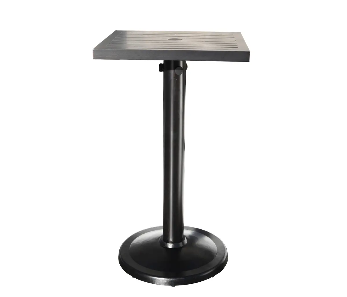 Monaco 24'' Square Pedestal Bar Table 1