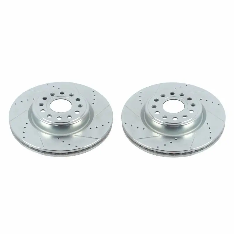 Power Stop 20-22 Ram 1500 Front Drilled & Slotted Rotor - Pair 1