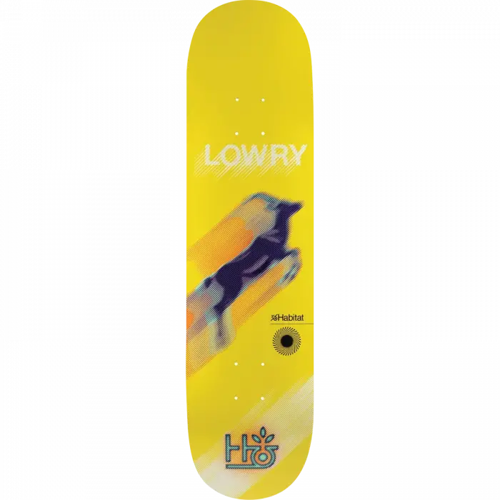 Habitat Lowrey Speed Test 8.25" Skateboard Deck 1