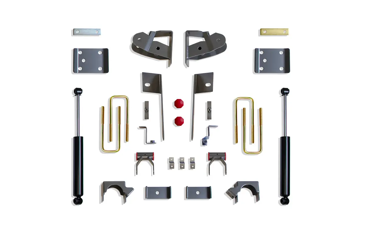 4" Rear Lowering Box Kit 1