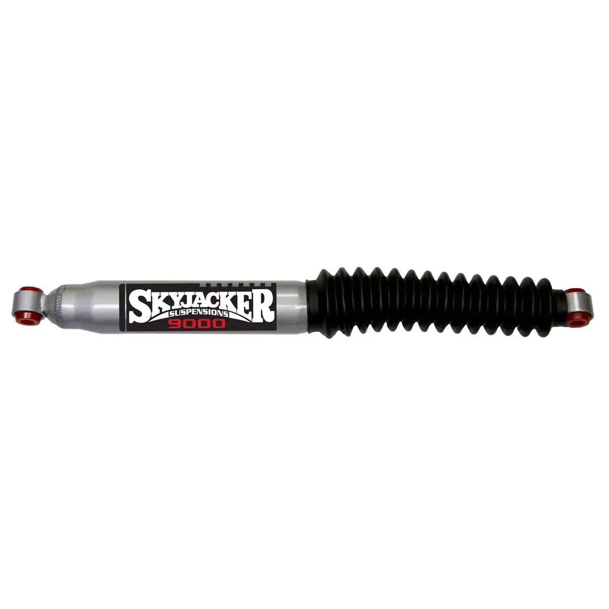 Steering Stabilizer Extended Length 23.9 Inch Collapsed Length 14.35 Inch Silver W/Black Boot Replacement Cylinder Only No Hardware Included Skyjacker 1