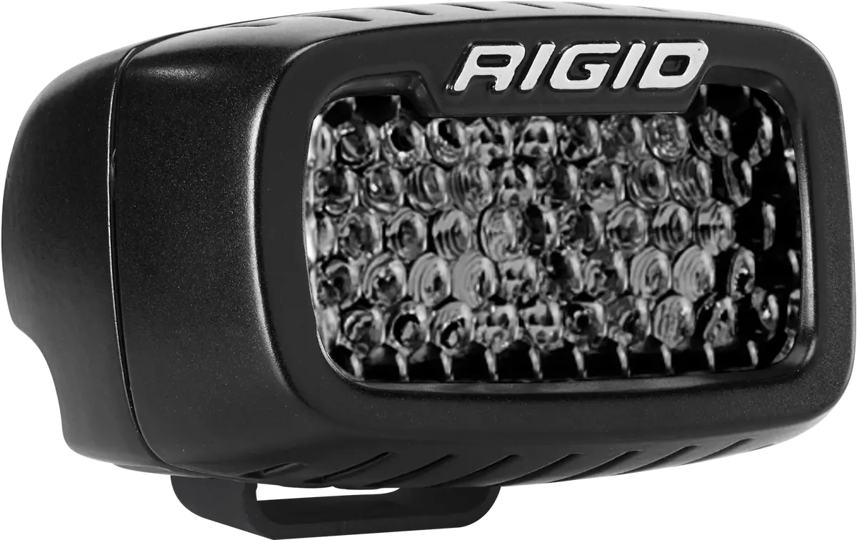 Spot Diffused Midnight Surface Mount Pair Sr-M Pro Rigid Industries 1