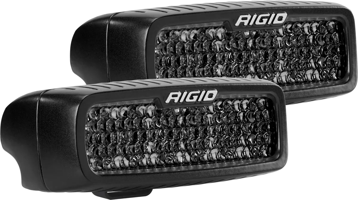 Spot Diffused Midnight Surface Mount Pair Sr-Q Pro Rigid Industries 1