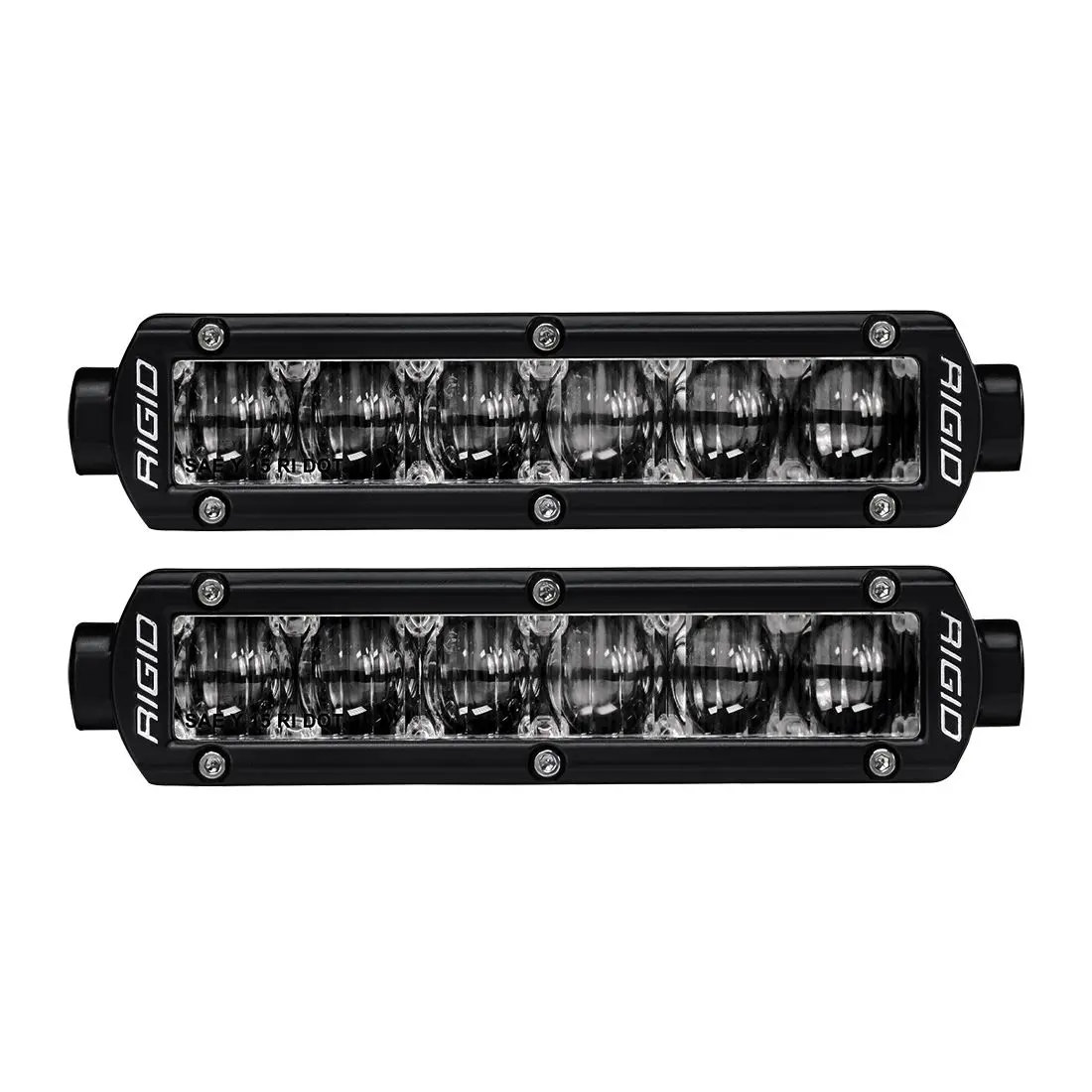Sae 6 Inch Fog Light Pair Sr-Series Pro Rigid Industries 1