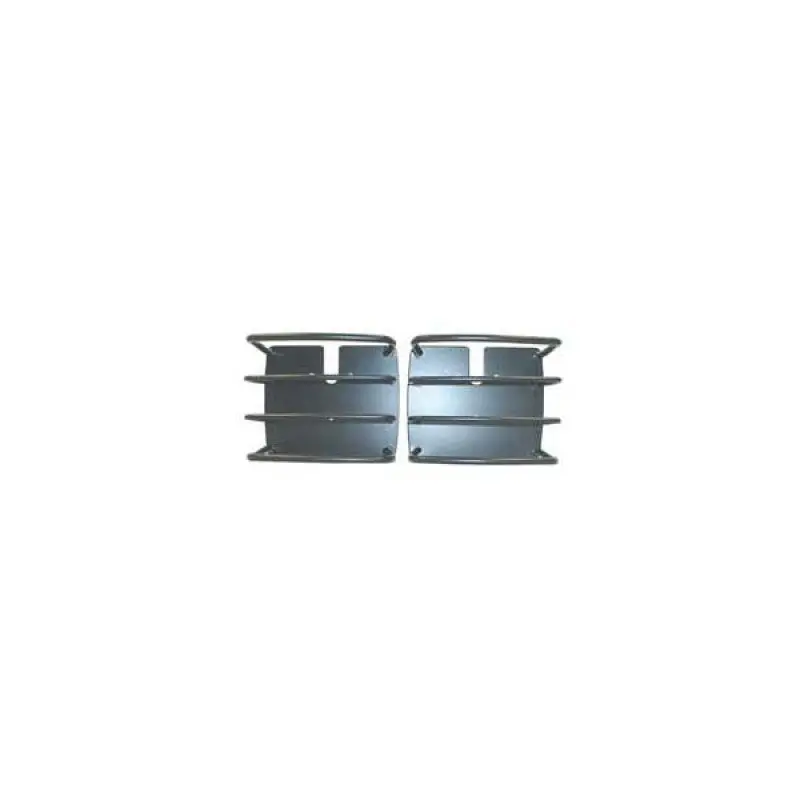 Rugged Ridge 76-06 Jeep Cj / Jeep Wrangler Black Euro Tail Light Guards 1
