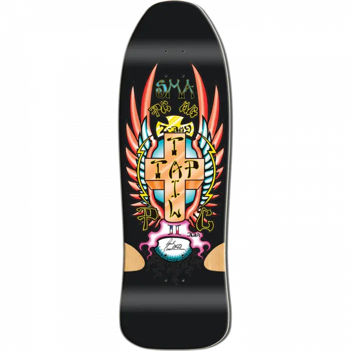 Santa Monica Airlines Paul Constantineau 9.5" Skateboard Deck - Series 3 Black Formica 1