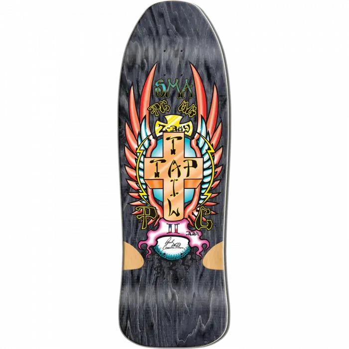 Santa Monica Airlines Constantineau 9.5" Skateboard Deck- Series 3 Black Stain 1