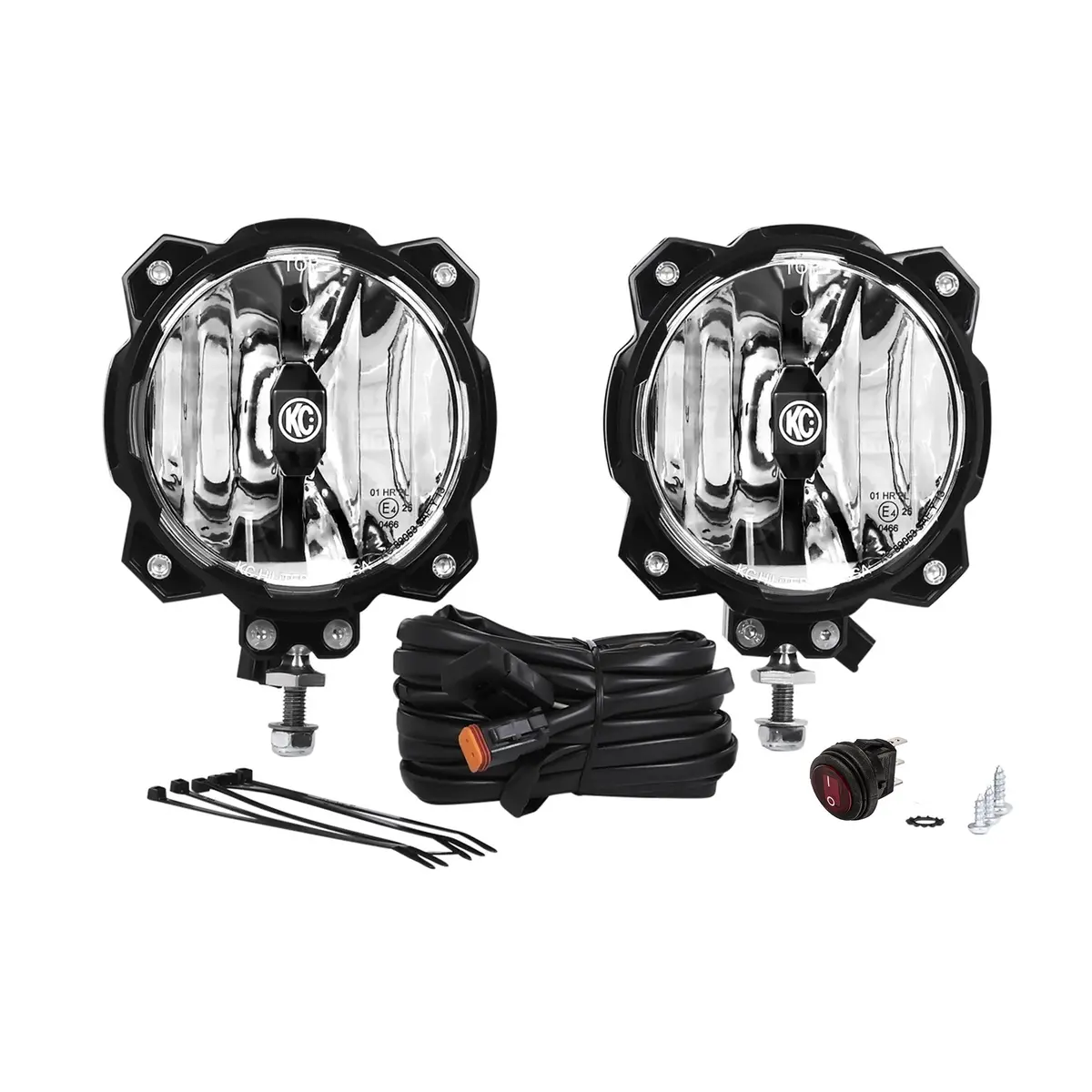 Kc Pro6 Gravity Led 6In Infinity Ring Wide 2-Light System Universal 1