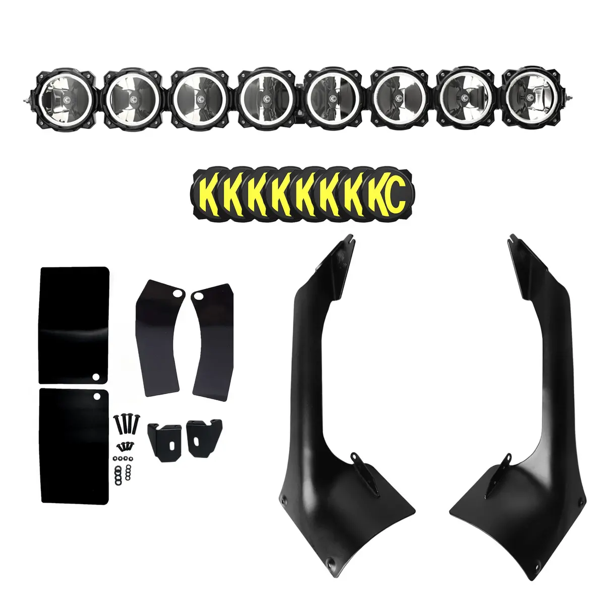 Kc Pro6 Gravity Led 50In 8-Lt Combo Sys 2018-2024 Jeep Wrangler Jl Gladiator Jt 1