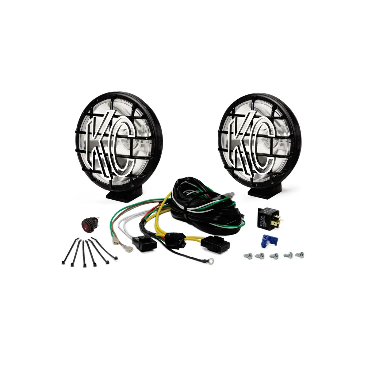 Kc Apollo Pro Halogen 6In Spot 2-Light System Universal 1