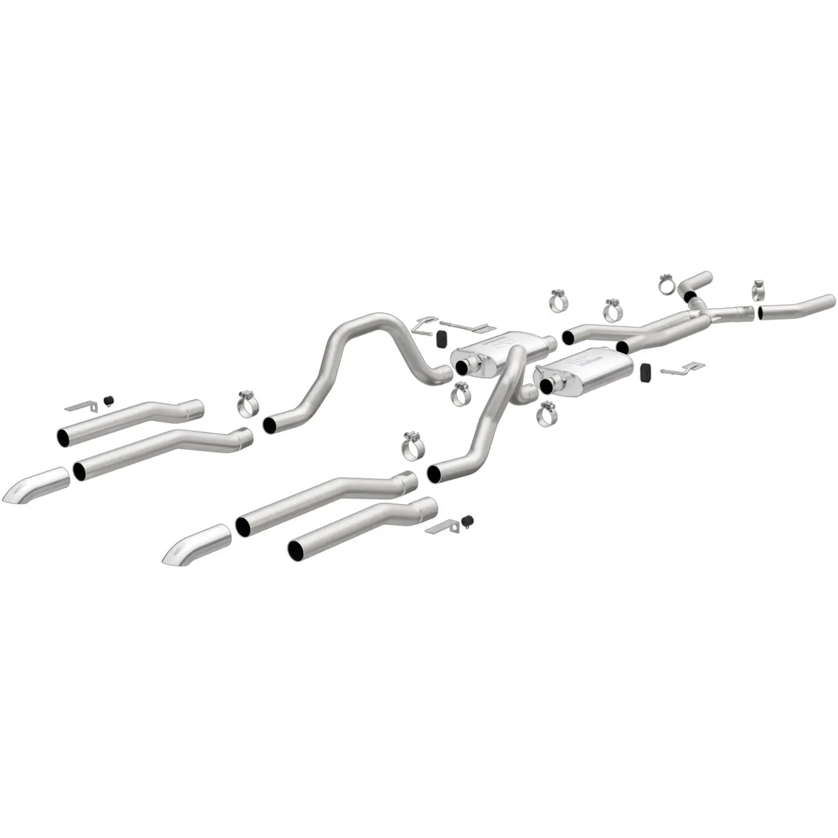 Magnaflow Street Series Stainless Crossmember-Back System 1