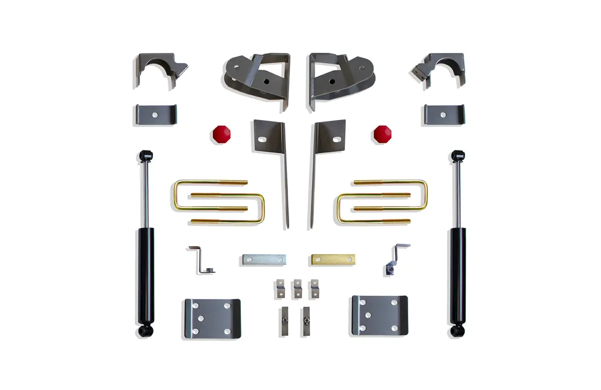 5" Rear Lowering Box Kit 1