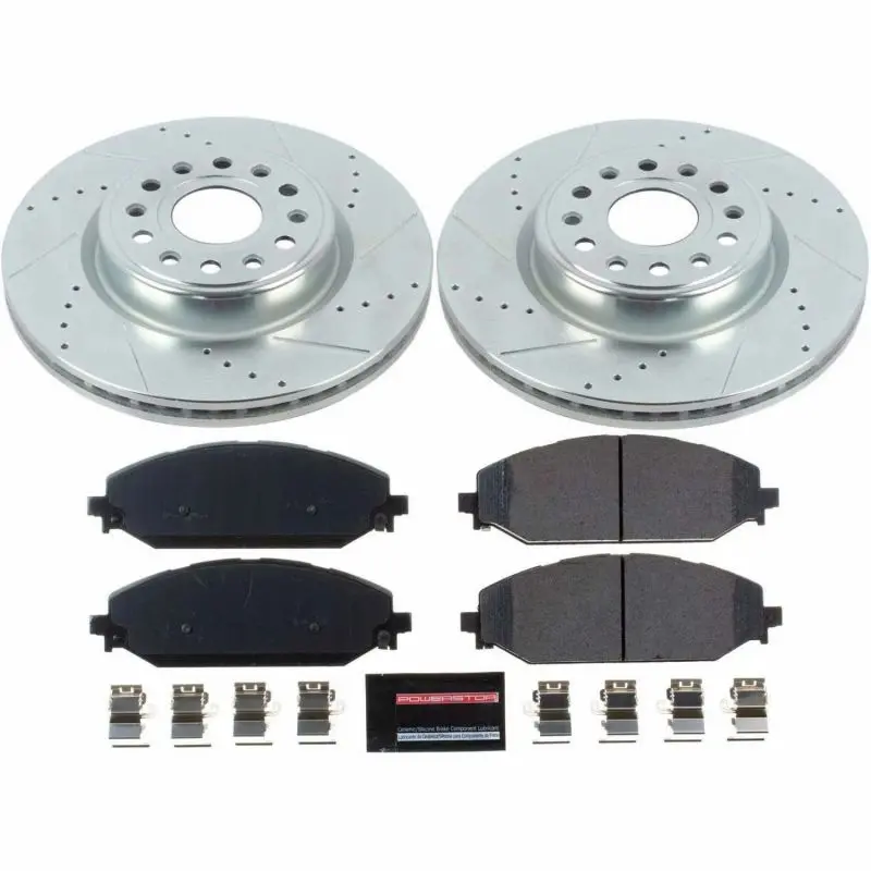 Power Stop 20-22 Ram 1500 Front Z23 Evolution Brake Kit 1