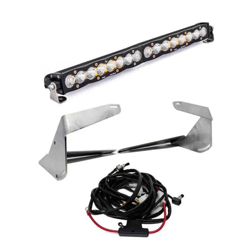 Baja Designs 2019+ Ram 2500/3500 20 Inch S8 Driving Combo Bumper Kit - Clear 1