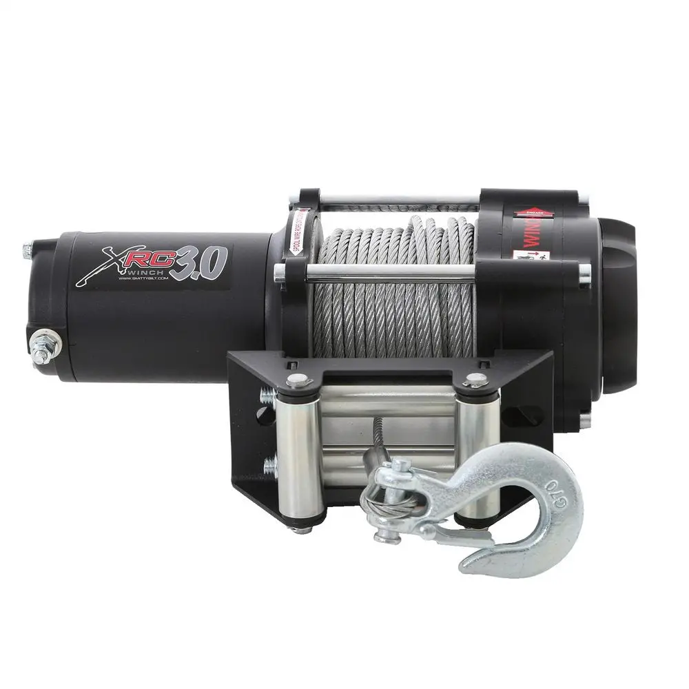 Xrc-3 3,000Lb Atv/Utv Winch W/ Steel Cable 1
