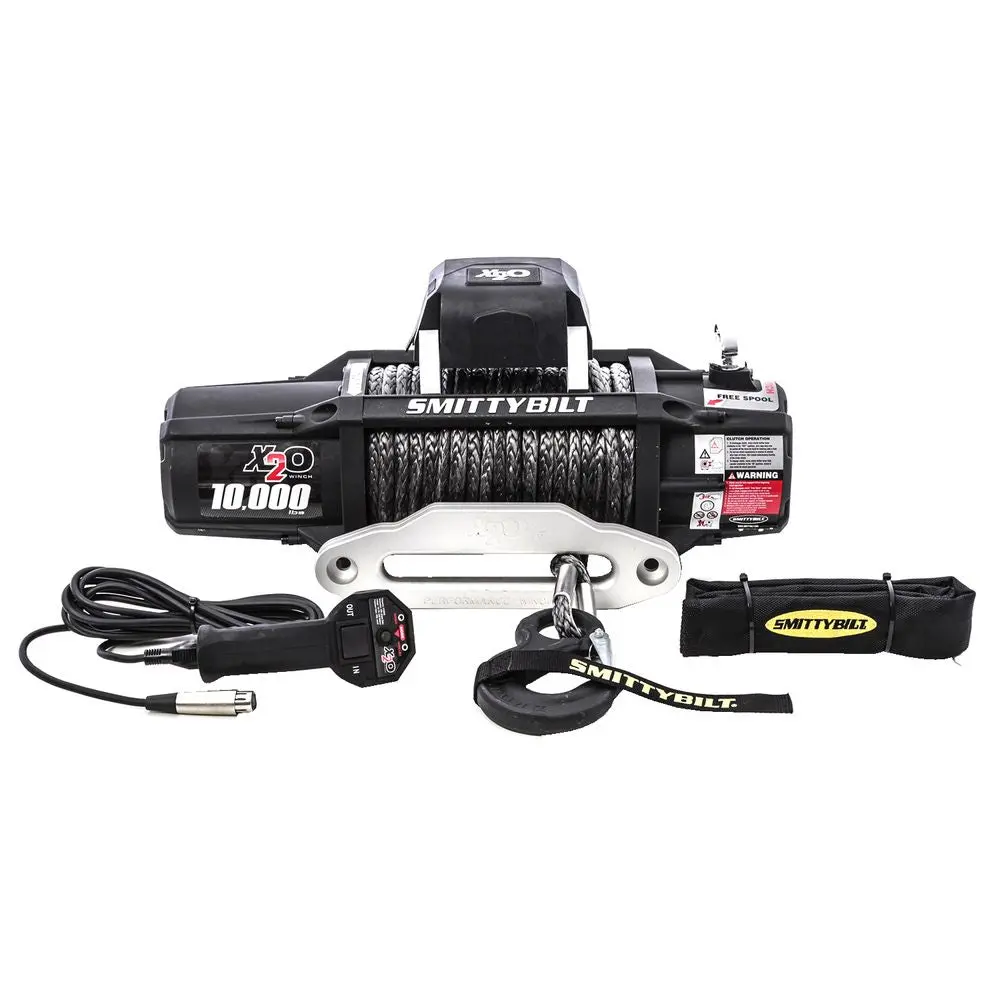 X2o Gen 2 10,000Lb Comp Winch W/ Synthetic Rope 1