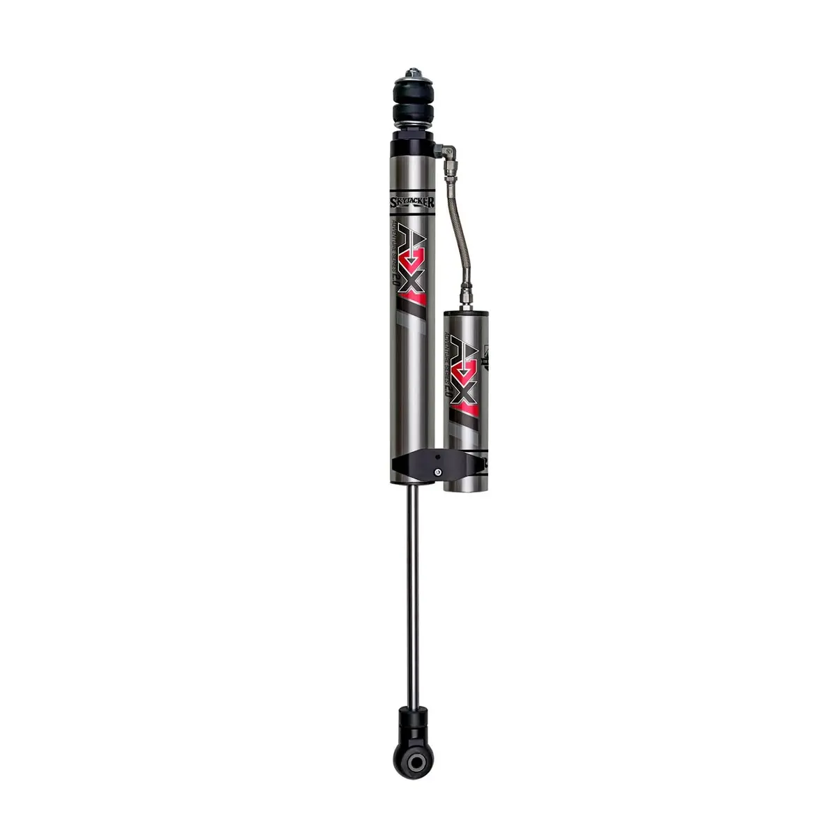 Adx 2.0 Adventure Series Remote Reservoir Aluminum Monotube Shock 26.74 Extended Length 16.38 Compressed Length 05-22 Ford F-250/F-350 Super Duty, 14-22 Ram 2500/3500 Skyjacker 1