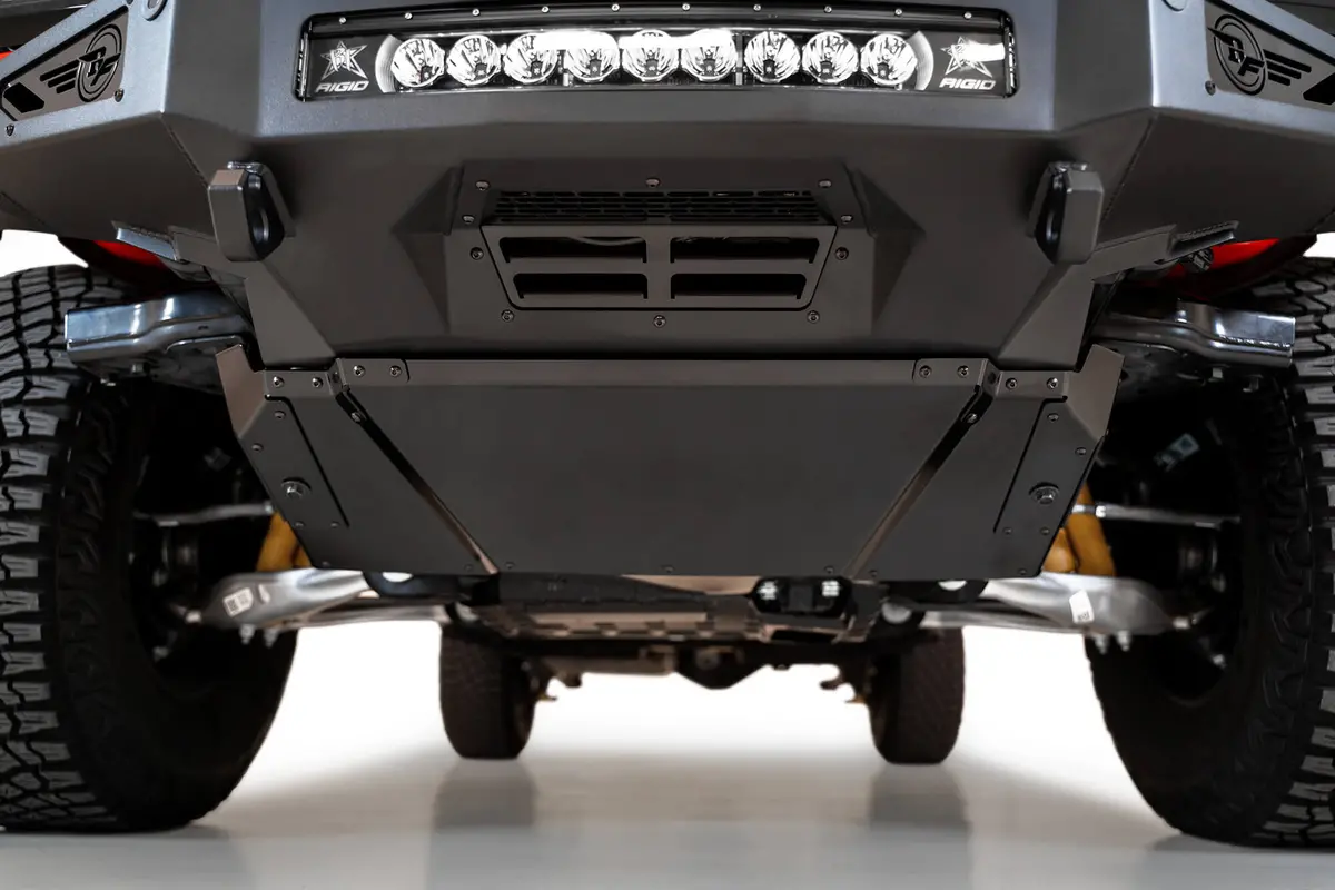 Ford Bronco 2021 - Up Rock Fighter Front Skid Plate In Satin Black 1