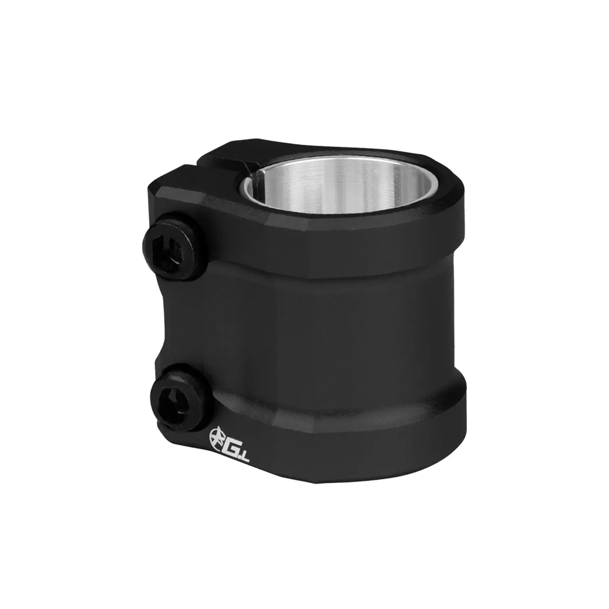 Addict Guardian L Scooter Double Clamp - Anodized Black 1