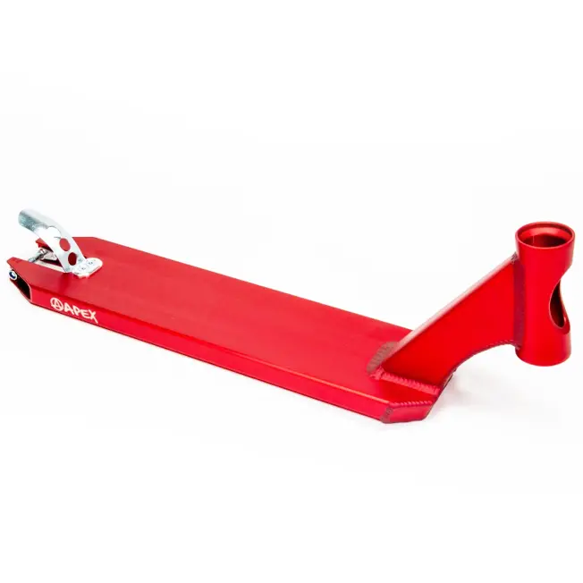 Apex Pro Scooter Deck - Anodized Red - 4.5" 1