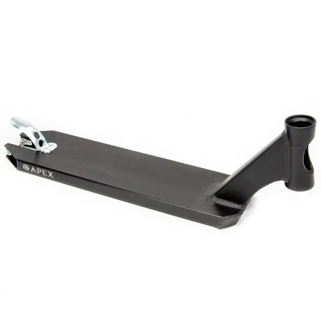 Apex Pro Scooter Deck - Peg Cut - Anodized Black - 5.0" 1