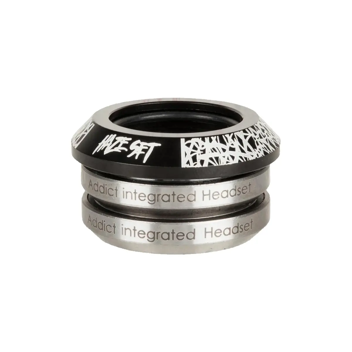 Addict Hazeset Scooter Headset - Anodized Black 1