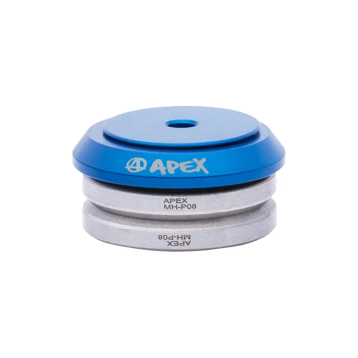 Apex Integrated Scooter Headset - Anodized Blue 1