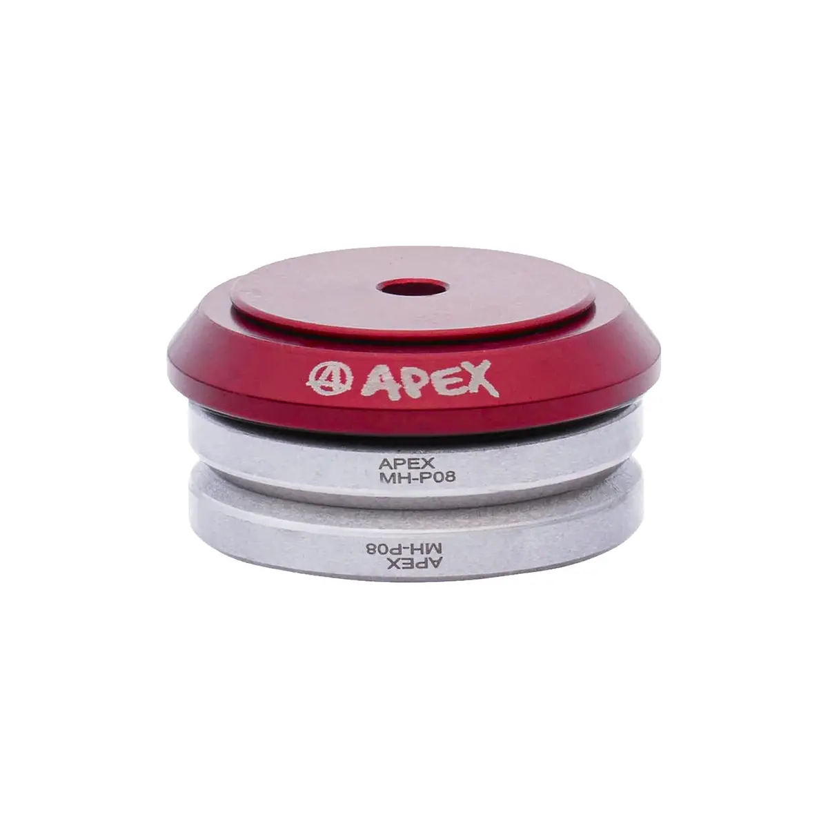 Apex Integrated Scooter Headset - Anodized Red 1