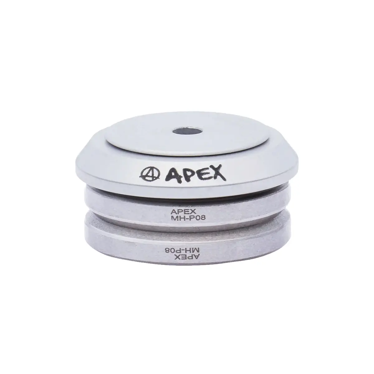 Apex Integrated Scooter Headset - Anodized Silver 1